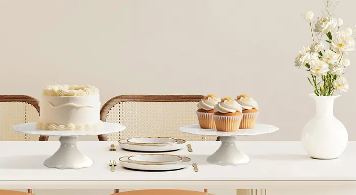 cake stand banner